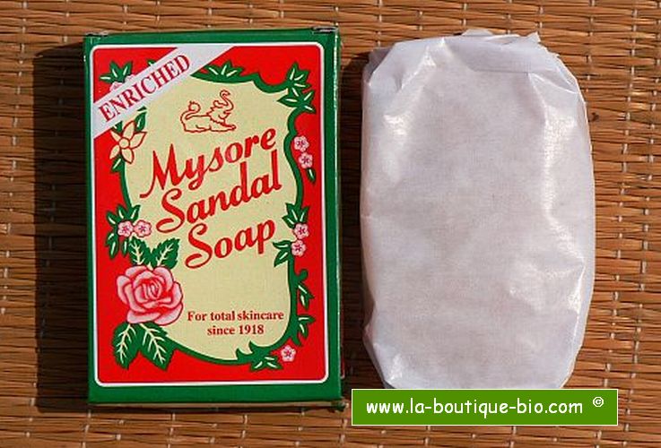 <b>SOAP - SANDALWOOD</b><br>MYSORE SANDAL SOAP<BR>75 grs